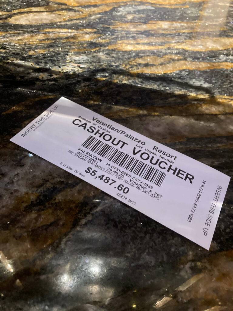 baccarat-cashout-slip