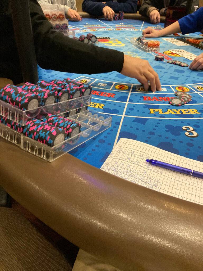 baccarat-table-player-winning